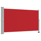 Ausziehbare Seitenmarkise 140 x 300 cm Rot