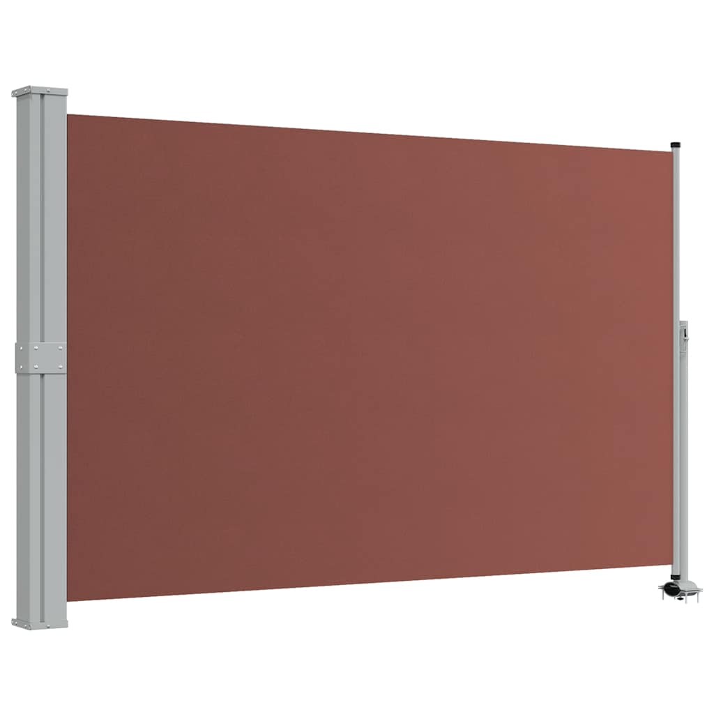 Ausziehbare Seitenmarkise 160x300 cm Braun