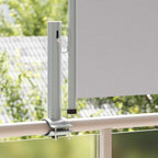 Ausziehbare Seitenmarkise 60×300 cm Grau