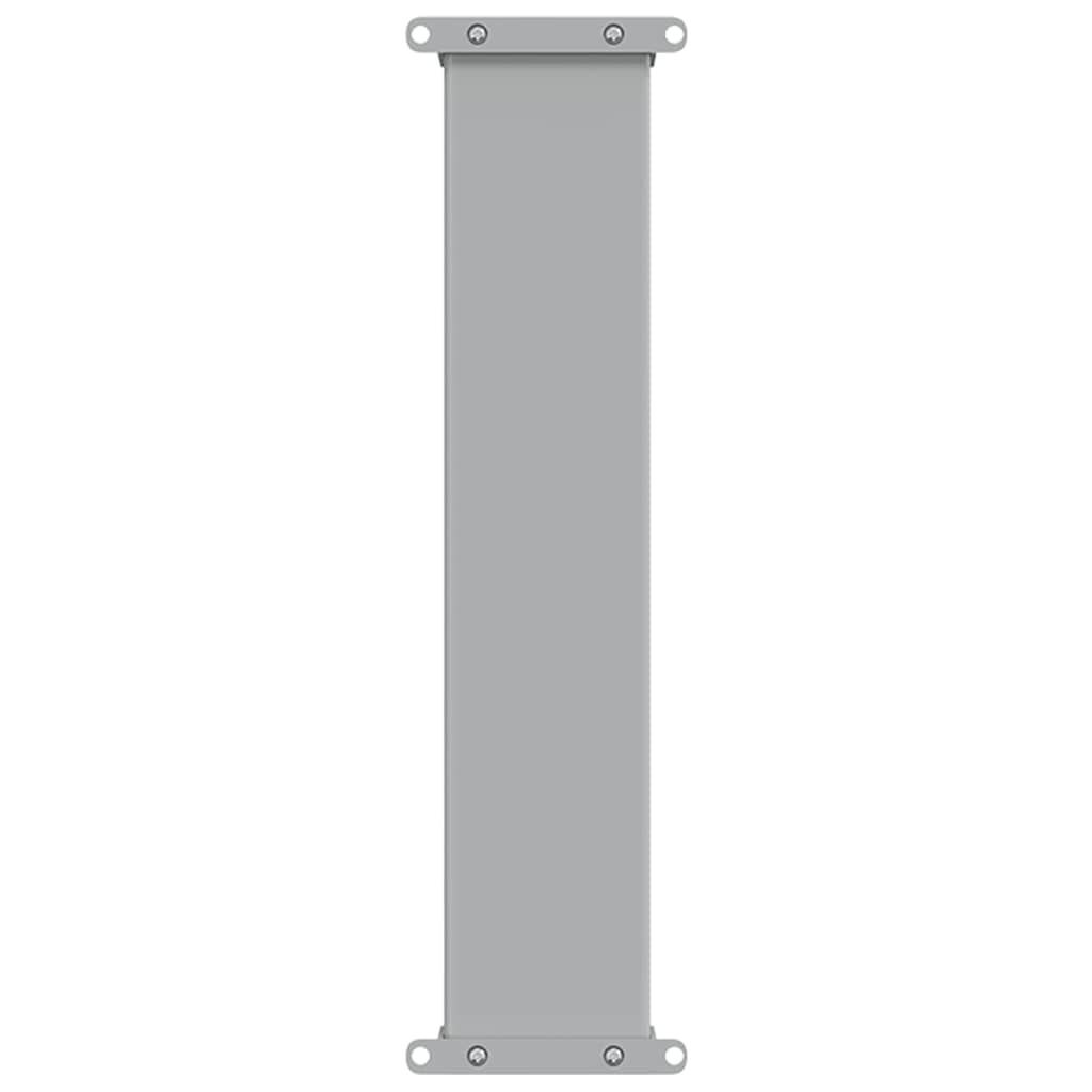 Ausziehbare Seitenmarkise 60×300 cm Grau