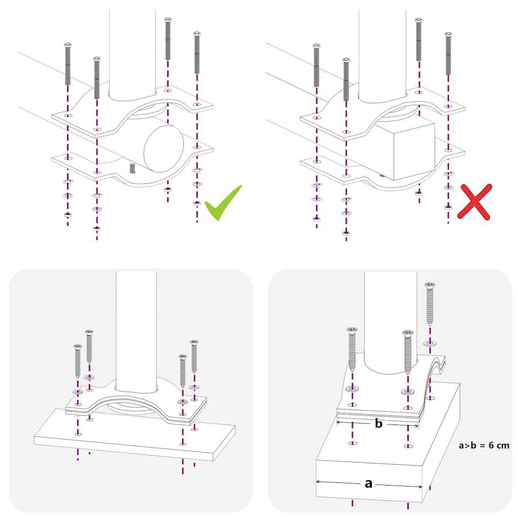 Ausziehbare Seitenmarkise 60×300 cm Grau