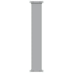 Ausziehbare Seitenmarkise 80×300 cm Creme