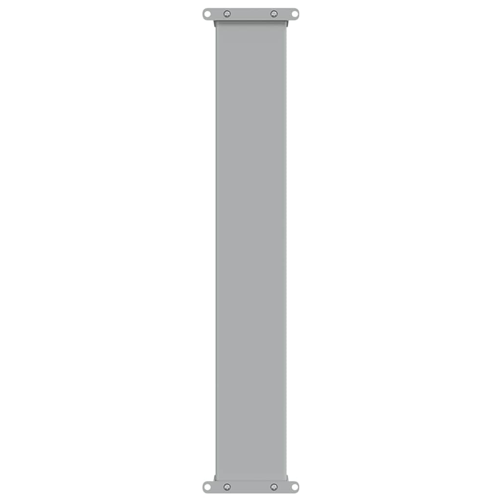 Ausziehbare Seitenmarkise 80×300 cm Braun