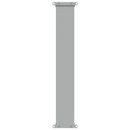 Ausziehbare Seitenmarkise 80×300 cm Blau