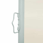 Ausziehbare Seitenmarkise 100×500 cm Creme