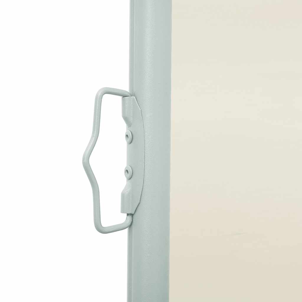 Ausziehbare Seitenmarkise 100×500 cm Creme