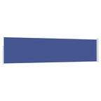 Ausziehbare Seitenmarkise 120×500 cm Blau