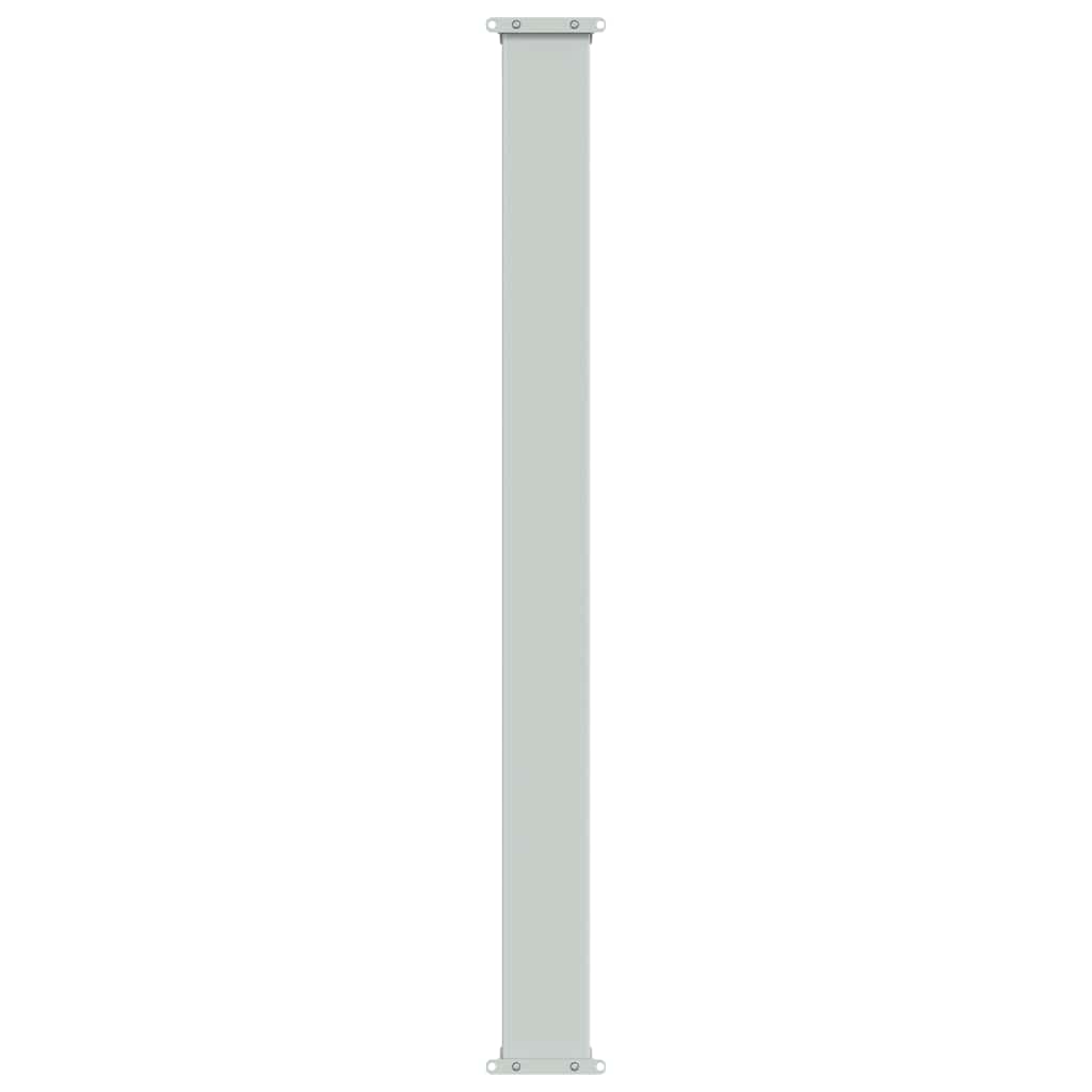 Ausziehbare Seitenmarkise 120×500 cm Grau