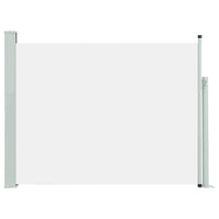 Ausziehbare Seitenmarkise 140×500 cm Creme