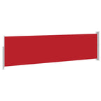Ausziehbare Seitenmarkise 140×500 cm Rot