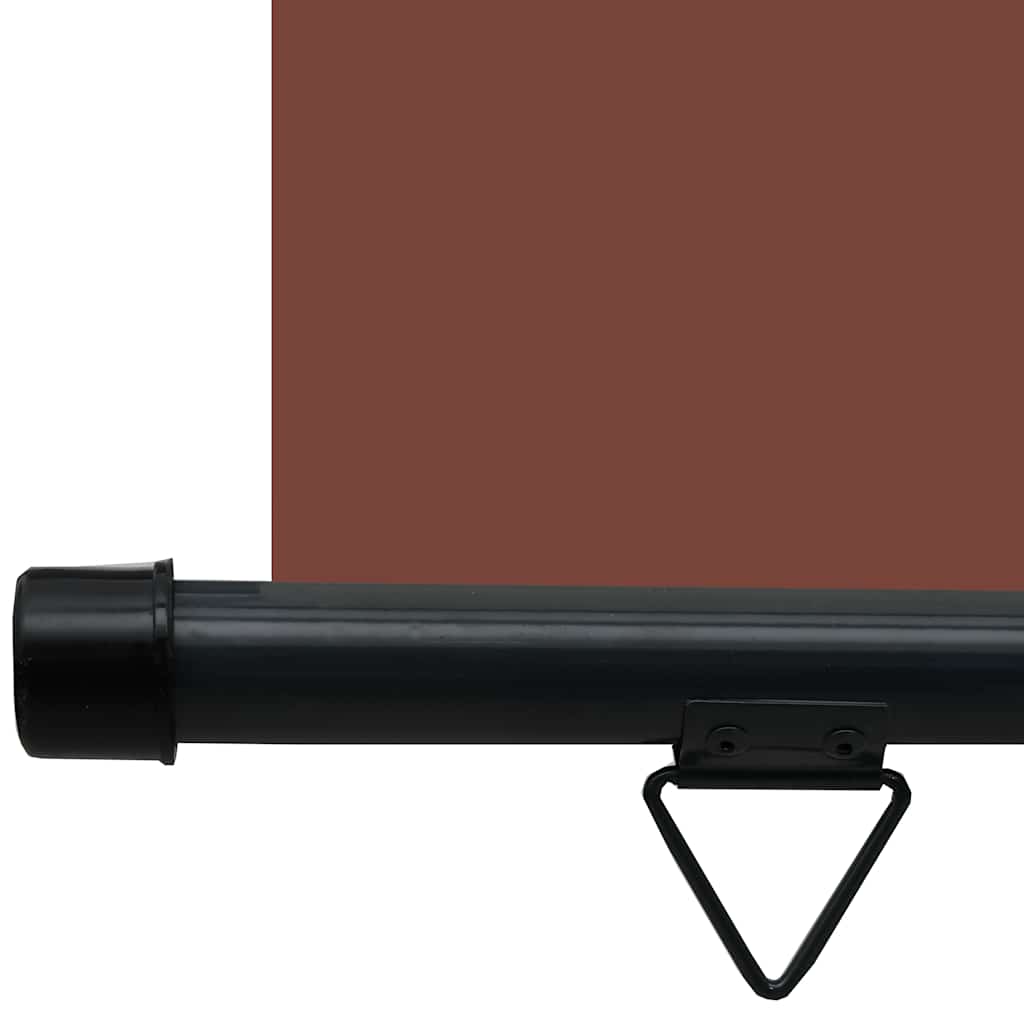 Balkon-Seitenmarkise 85x250 cm Braun
