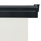 Balkon-Seitenmarkise 105x250 cm Creme
