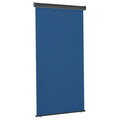 Balkon-Seitenmarkise 125x250 cm Blau