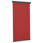 Balkon-Seitenmarkise 125x250 cm Rot