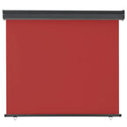 Balkon-Seitenmarkise 125x250 cm Rot