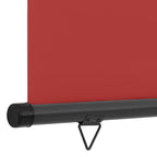 Balkon-Seitenmarkise 125x250 cm Rot