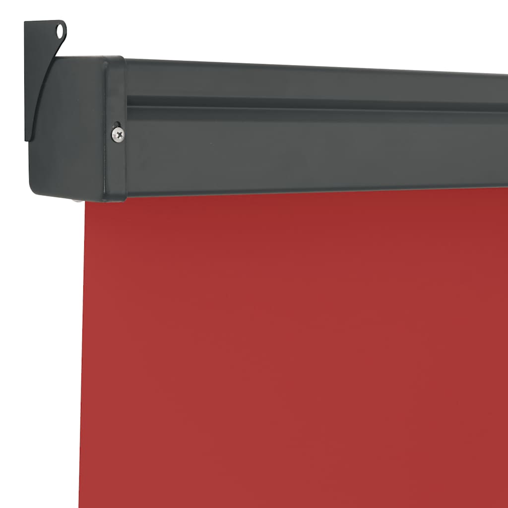 Balkon-Seitenmarkise 125x250 cm Rot