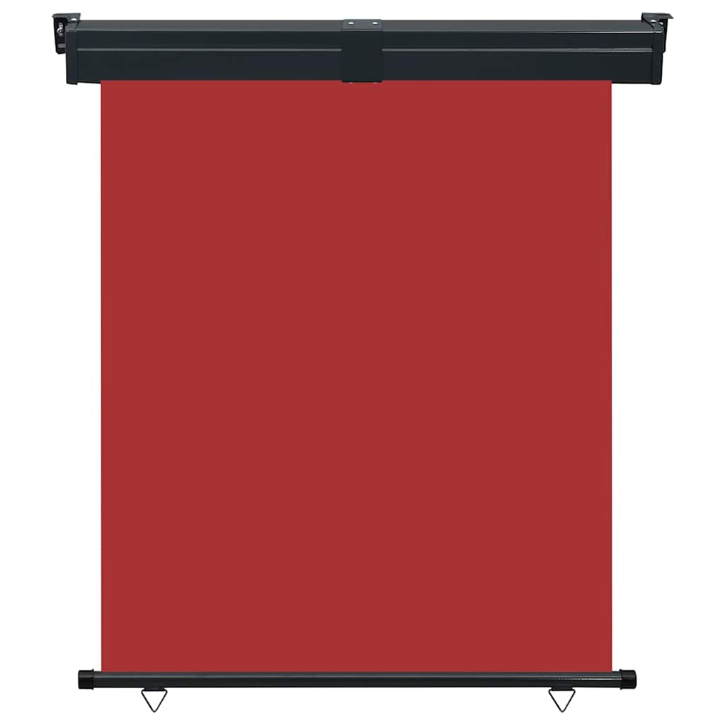 Balkon-Seitenmarkise 145x250 cm Rot