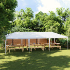Partyzelt 4 x 9 m Weiß