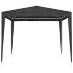 Profi-Partyzelt 2,5×2,5 m Anthrazit 90 g/m²