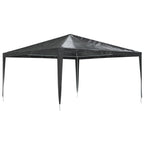 Profi-Partyzelt 4×4 m Anthrazit 90 g/m²