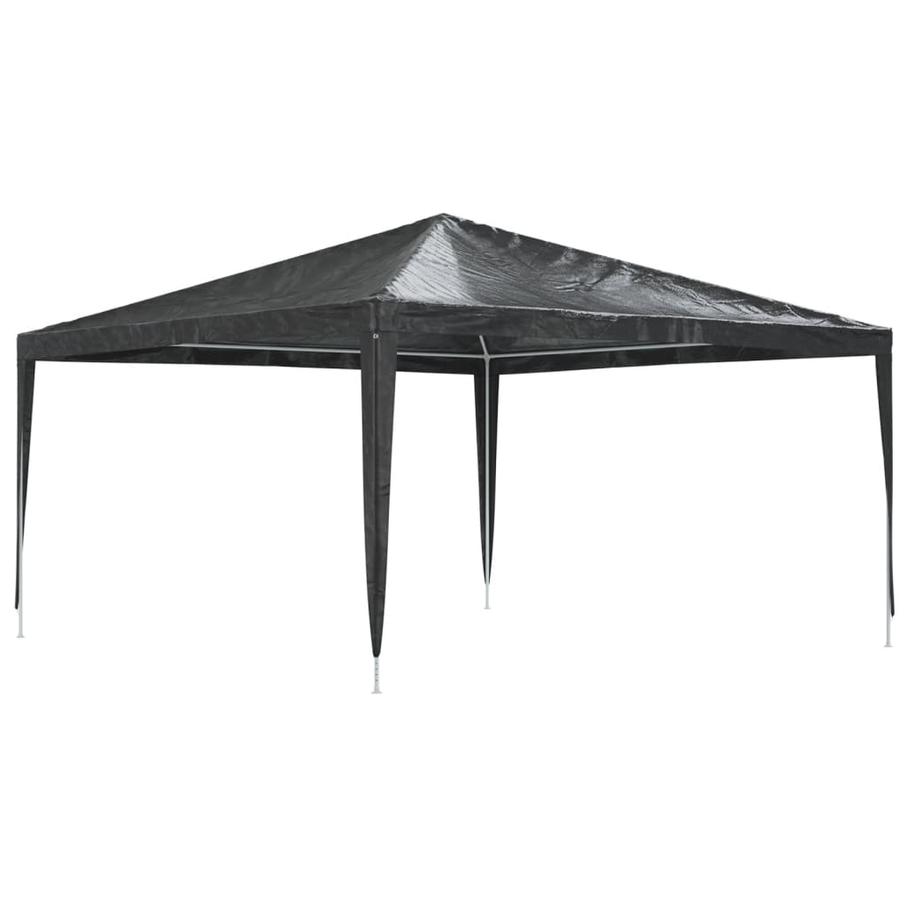 Profi-Partyzelt 4×4 m Anthrazit 90 g/m²