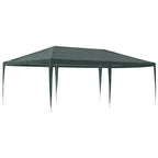 Profi-Partyzelt 4×6 m Grün 90 g/m²