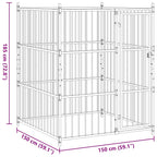 Outdoor-Hundezwinger 150 x 150 x 185 cm