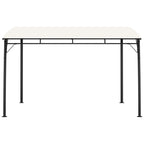 Garten-Sonnenschutz 3x3x2,55 m Cremeweiß