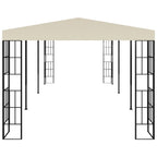 Pavillon 3x6 m Creme