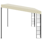 Wand-Pavillon 3x4 m Creme Stoff