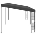 Wand-Pavillon 3x6 m Anthrazit Stoff