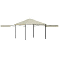 Pavillon mit Doppelt Erweiterten Dächern 3x3x2,75 cm 180 g/m²