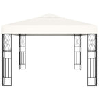 Pavillon 3×4 m Creme Stoff