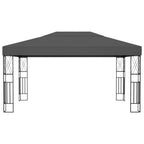Pavillon 3×4 m Anthrazit Stoff