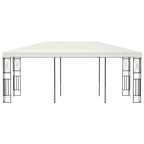 Pavillon 3×6 m Creme Stoff