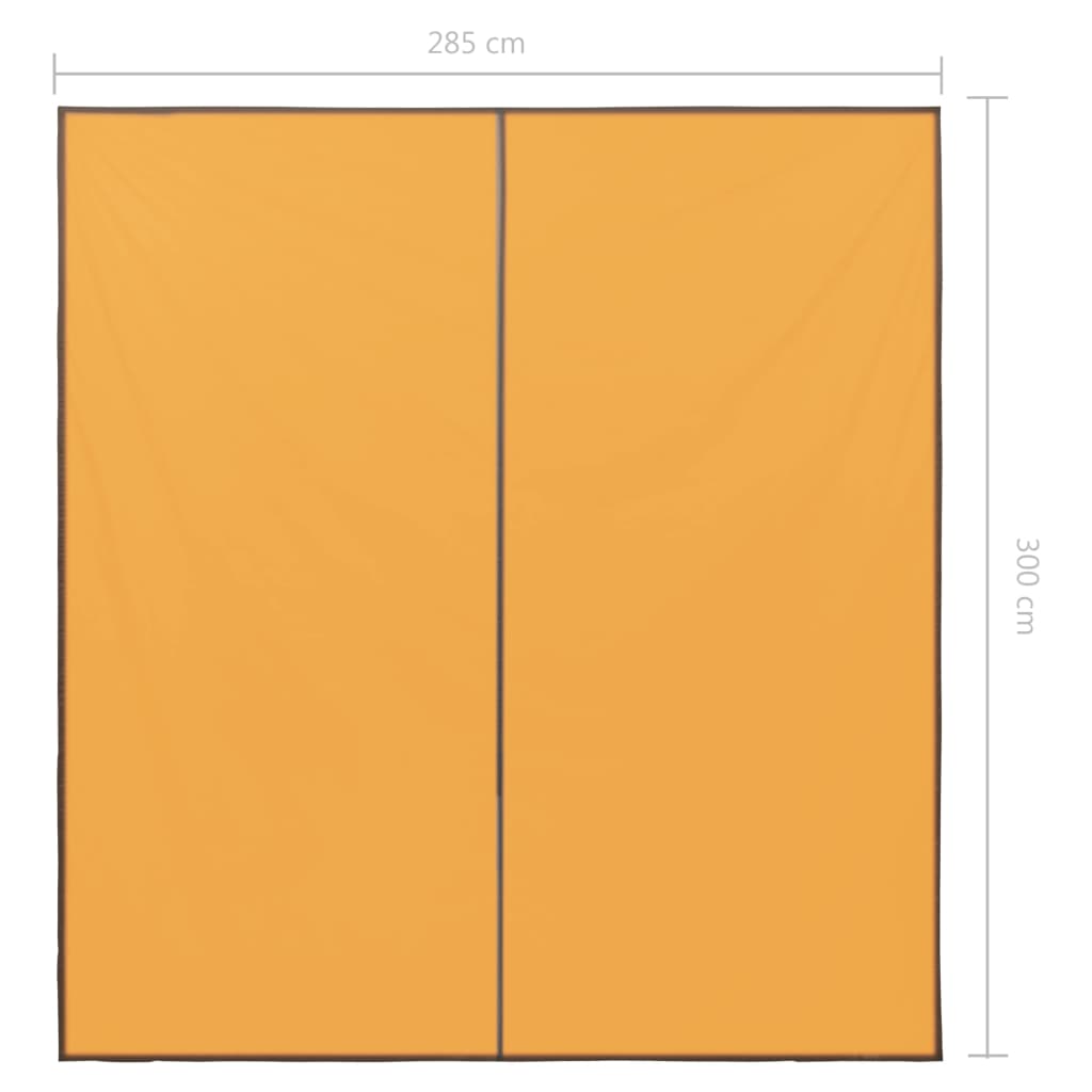 Outdoor-Tarp 3x2,85 m Gelb