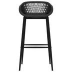 Barhocker 2 Stk. Schwarz