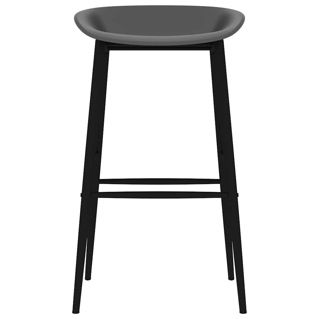 Barhocker 2 Stk. Grau