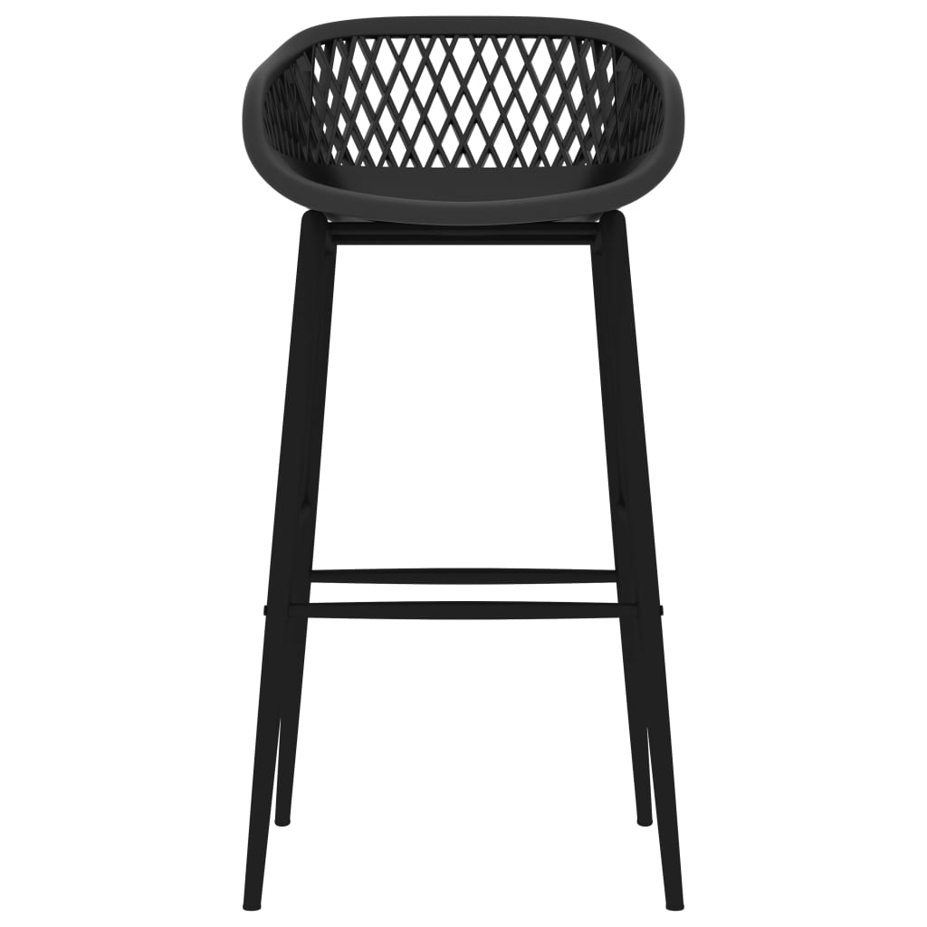 Barhocker 4 Stk. Schwarz