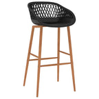 Barhocker 4 Stk. Schwarz