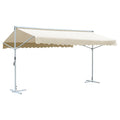Freistehende Markise 600x300 cm Creme
