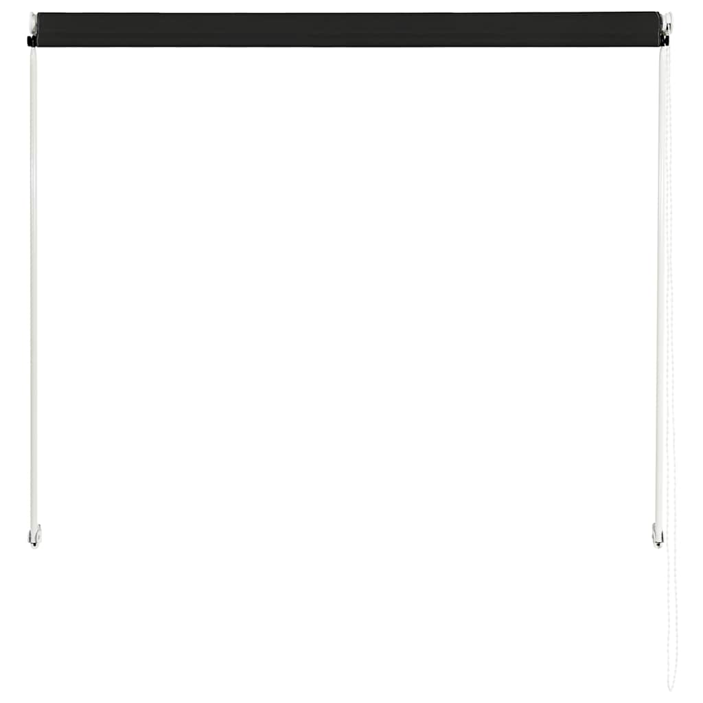 Einziehbare Markise 100×150 cm Anthrazit