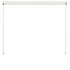 Einziehbare Markise 100×150 cm Creme