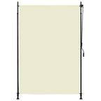 Außenrollo 150 x 270 cm Creme