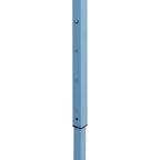 Partyzelt Faltbar mit 3 Seitenteilen 291x413x315 cm Weiß