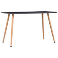 Esstisch Grau und Eichefarben 120×60×74 cm MDF