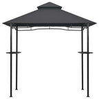BBQ-Pavillon 240x150x255 cm Anthrazit Stahl
