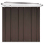 Garten-Aufbewahrungsbox Braun 129 x 67 x 65 cm