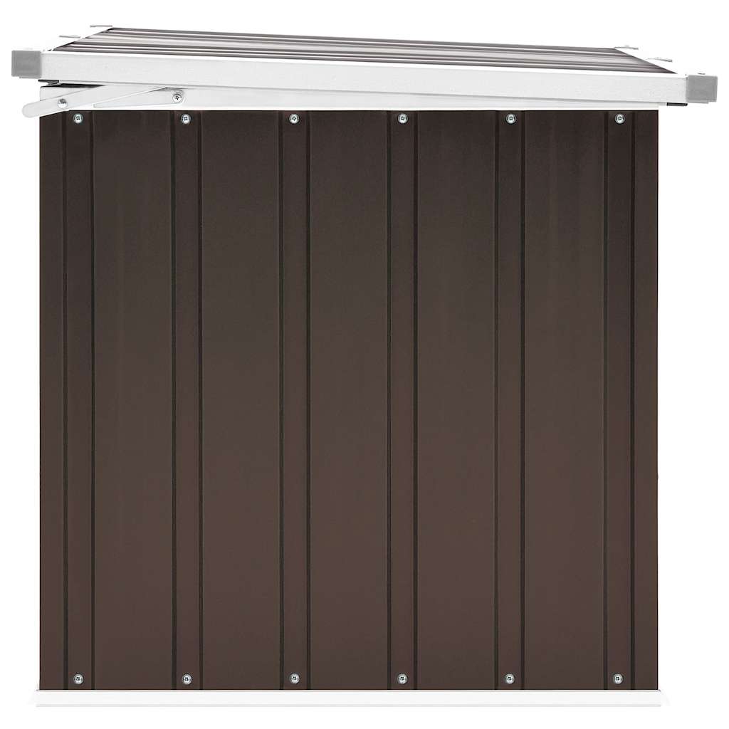 Garten-Aufbewahrungsbox Braun 129 x 67 x 65 cm